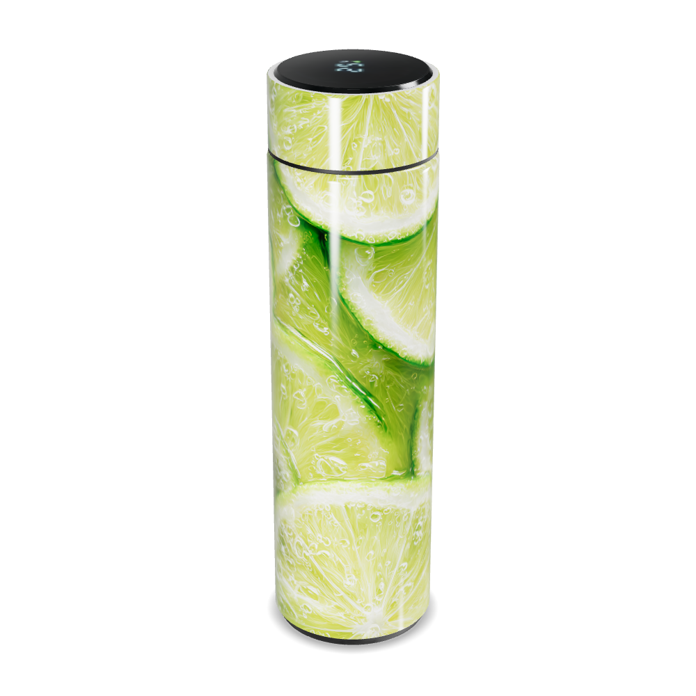 Garrafa Térmica Touch - Estampa Limão Verde