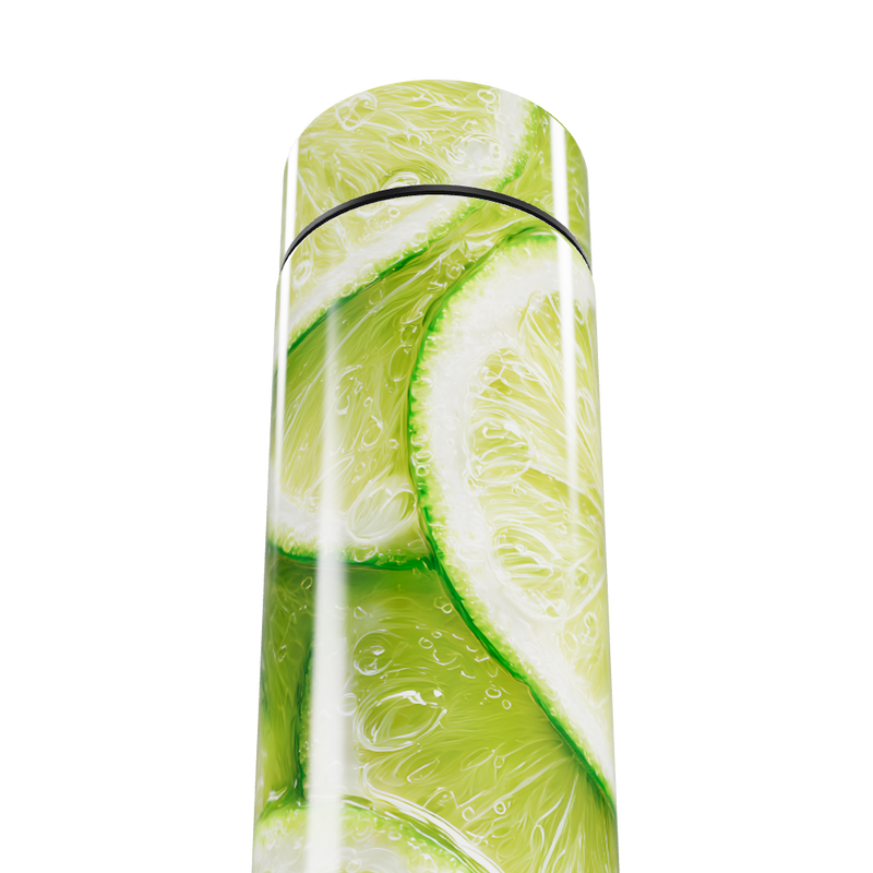 Garrafa Térmica Touch - Estampa Limão Verde