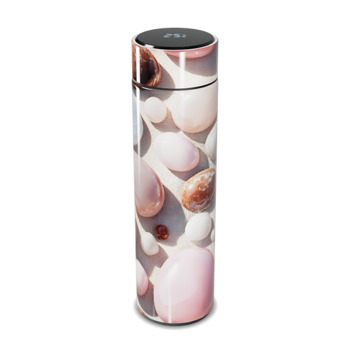 Garrafa Térmica Touch - Estampa Pedras Coloridas