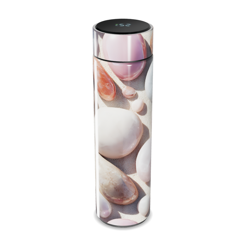 Garrafa Térmica Touch - Estampa Pedras Coloridas