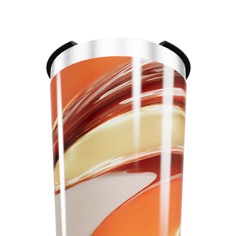 Copo Térmico - Design Abstrato Colorido