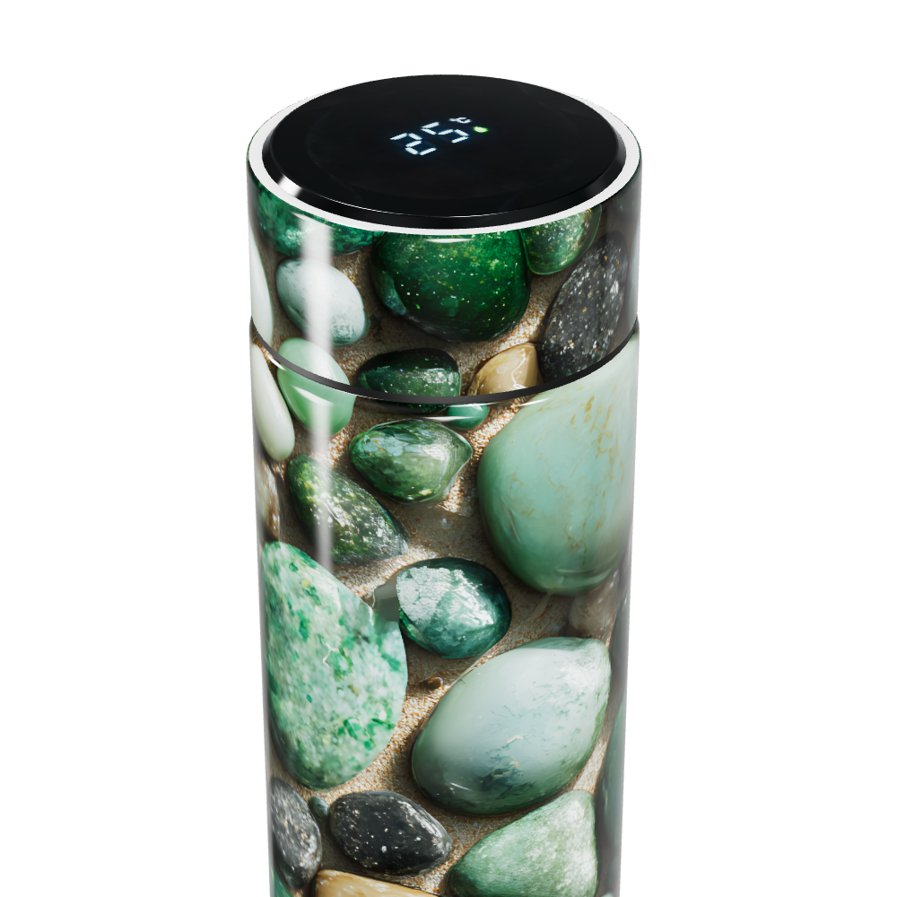 Garrafa Térmica Touch - Pedras Coloridas