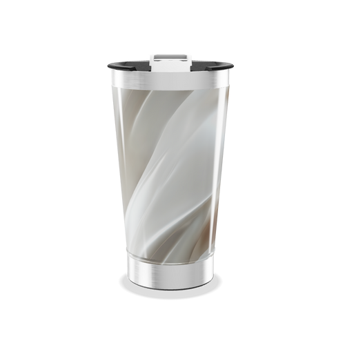 Copo Térmico - Inox com Estampa Marmorizada