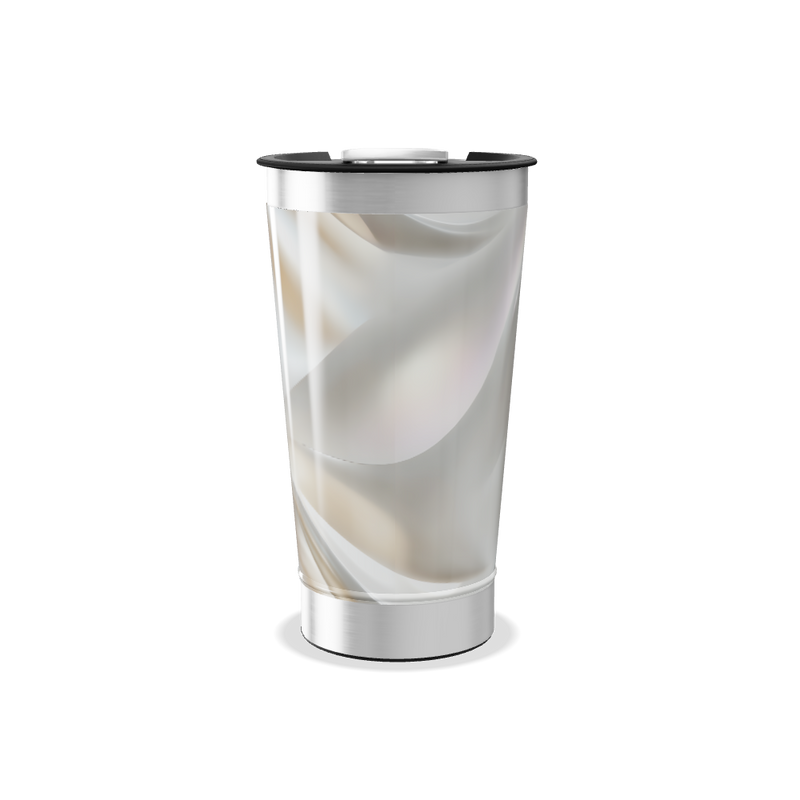 Copo Térmico - Inox com Estampa Marmorizada