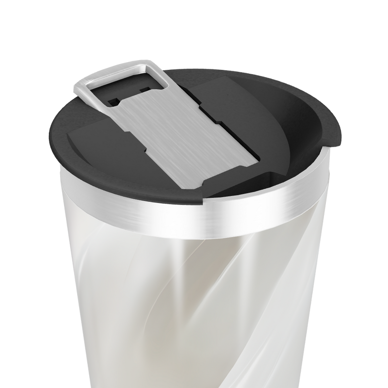 Copo Térmico - Inox com Estampa Marmorizada