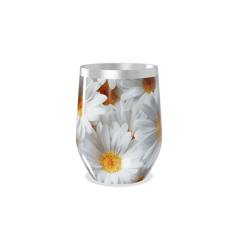 Copo Térmico Slim - Flores Margaridas