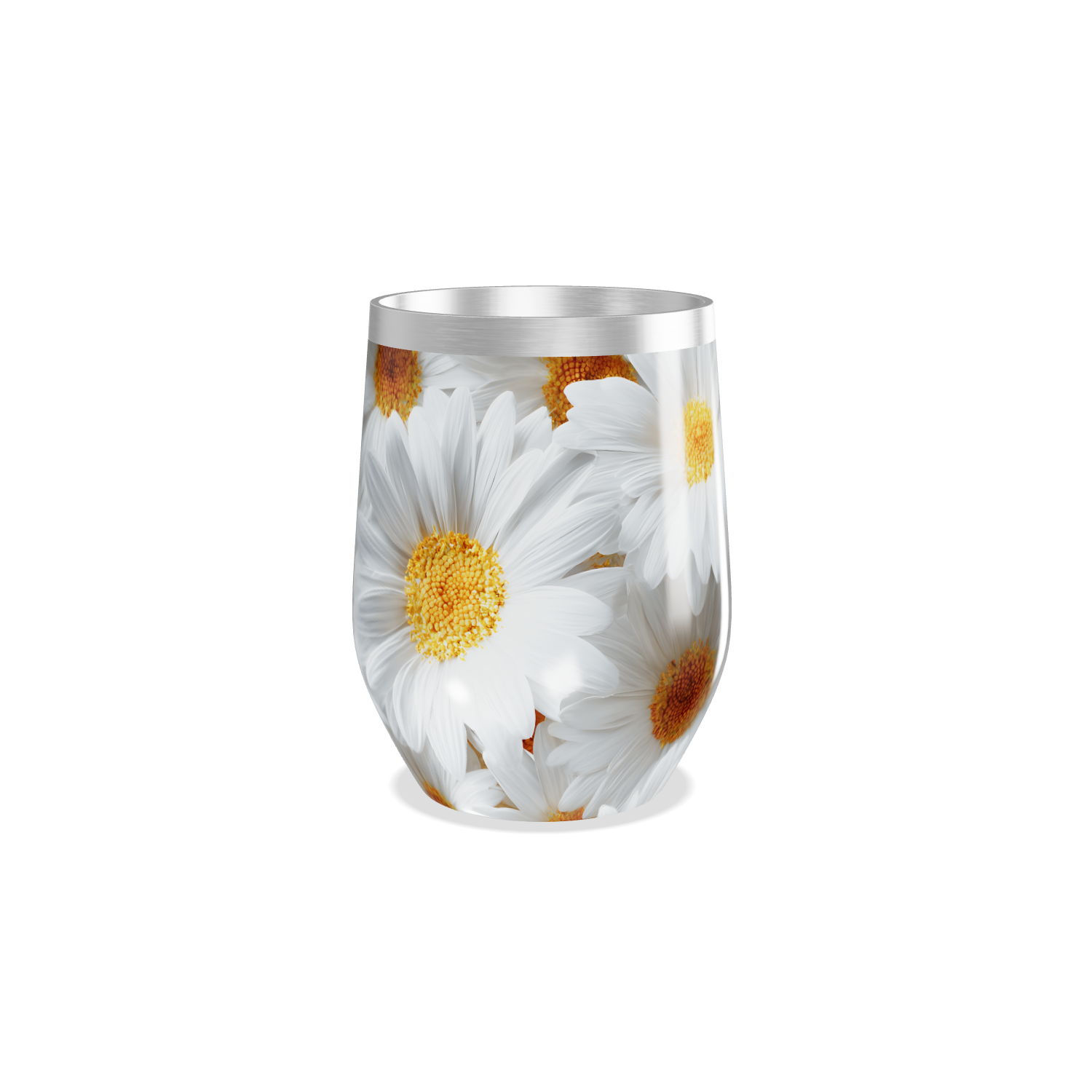 Copo Térmico Slim - Flores Margaridas