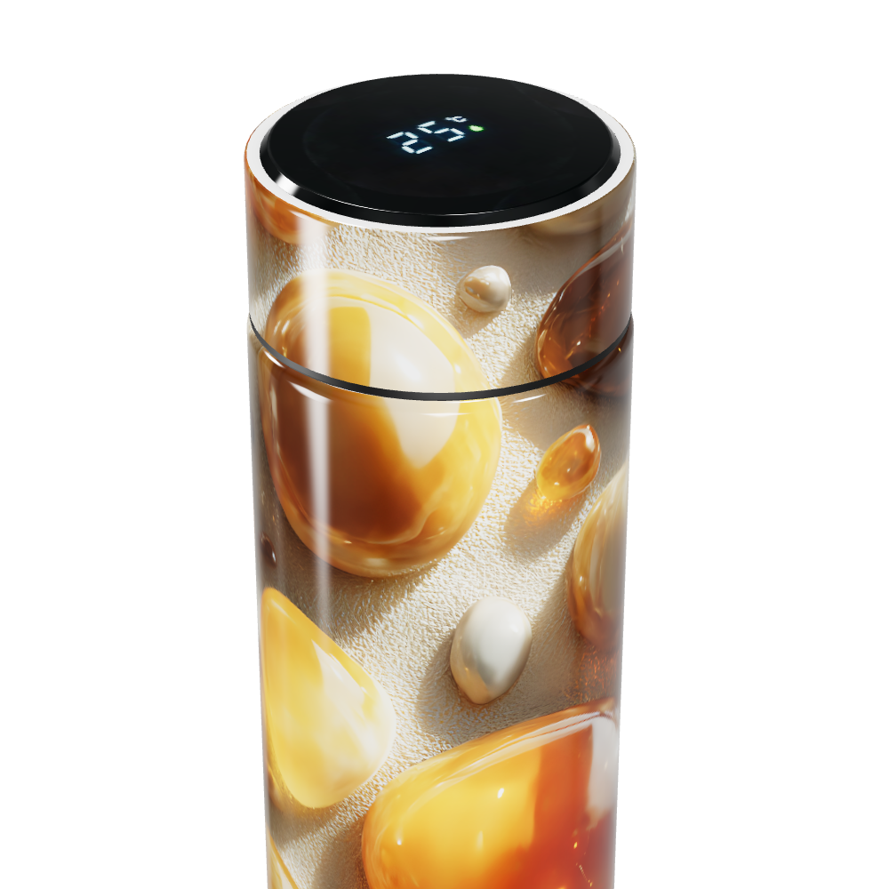 Garrafa Térmica Touch - Design com Pedras Naturais