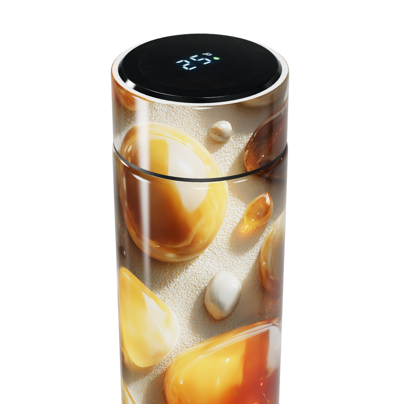 Garrafa Térmica Touch - Design com Pedras Naturais