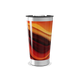 Copo Térmico - Estampa Abstrata Laranja
