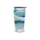 Copo Térmico - Azul Ondulado Inox