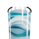 Copo Térmico - Azul Ondulado Inox