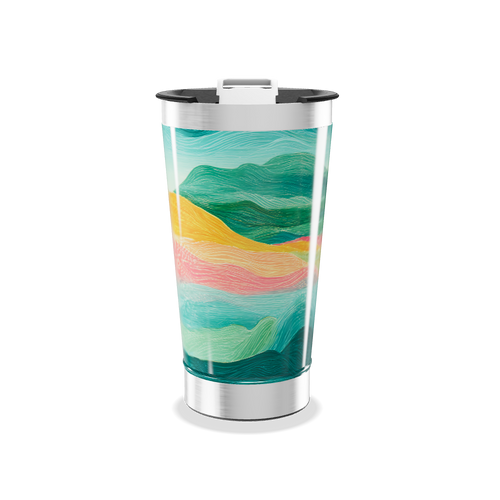 Copo Térmico - Estampa Colorida