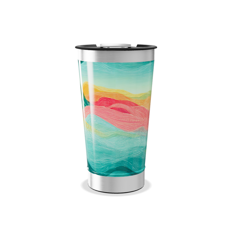 Copo Térmico - Estampa Colorida