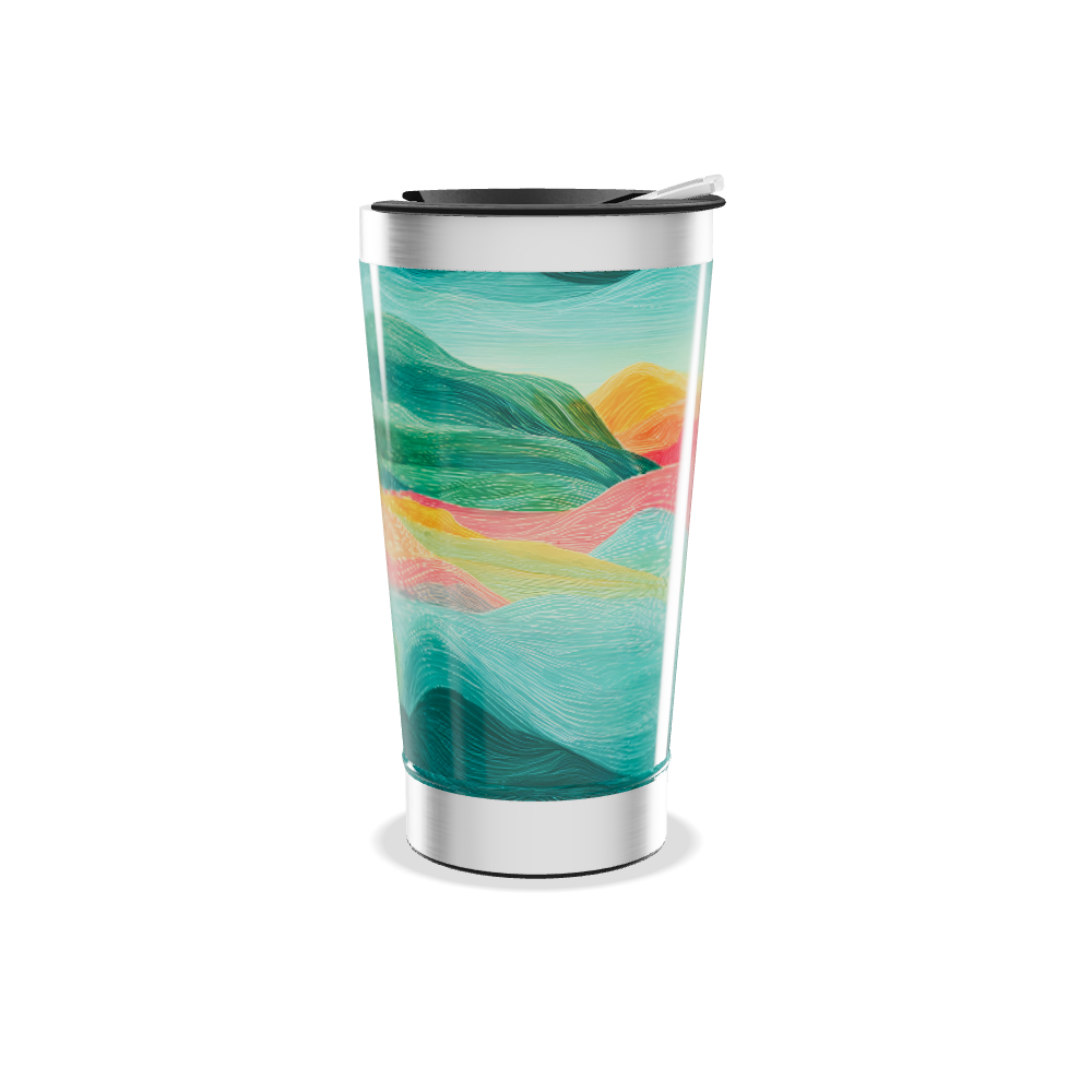 Copo Térmico - Estampa Colorida