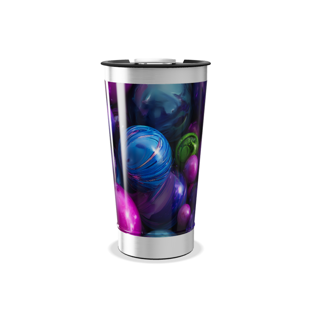 Copo Térmico - Colorido com Bolas