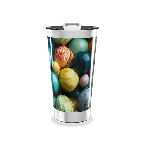 Copo Térmico - Estampa Multicolorida