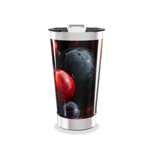 Copo Térmico - Estampa Galáxia Colorida