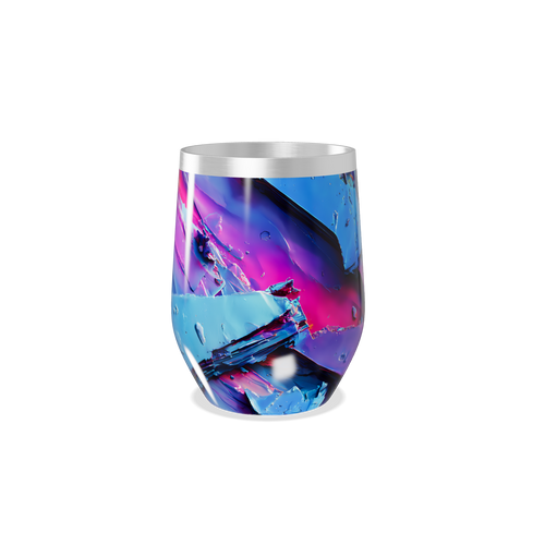 Copo Térmico Slim - Cristais Coloridos Inox