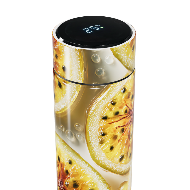 Garrafa Térmica Touch - Frutas Tropicais Digital