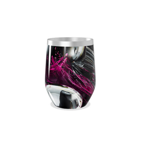 Copo Térmico Slim - Estampa Abstrata Colorida