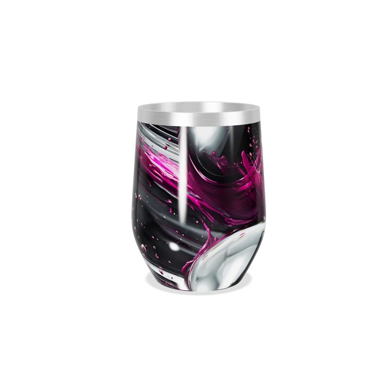 Copo Térmico Slim - Estampa Abstrata Colorida