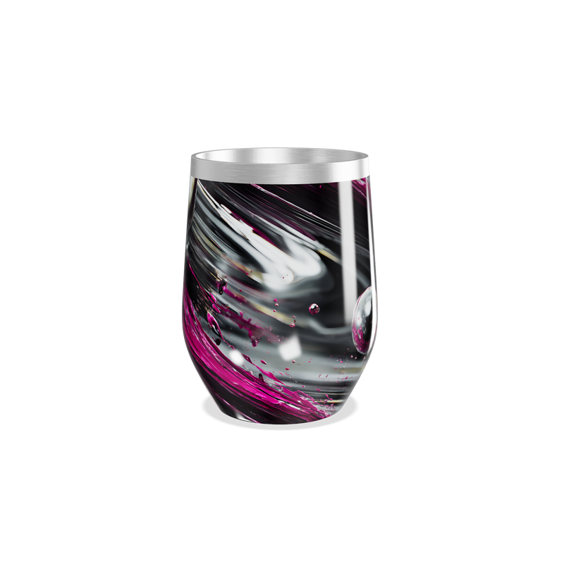 Copo Térmico Slim - Estampa Abstrata Colorida