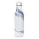 Garrafa Inox - Marmorizada Branco Azul