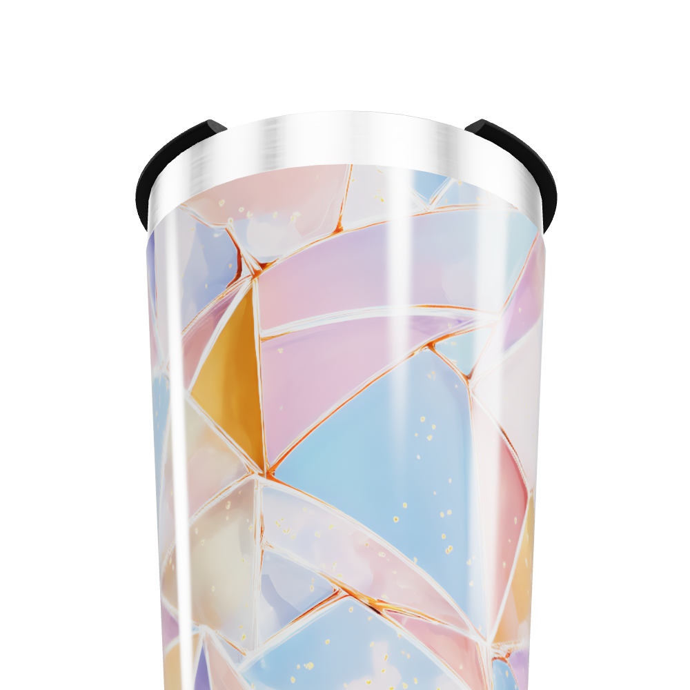 Copo Térmico - Estampa Geométrica Colorida