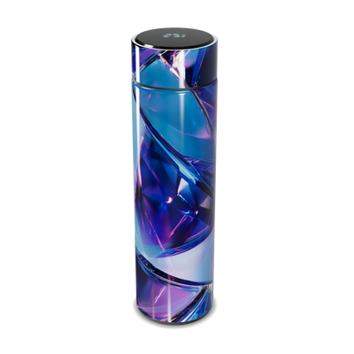 Garrafa Térmica Touch - Cristal Azul Digital