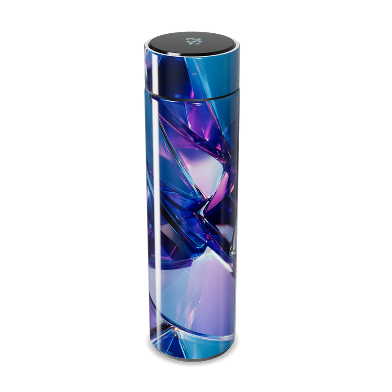 Garrafa Térmica Touch - Cristal Azul Digital