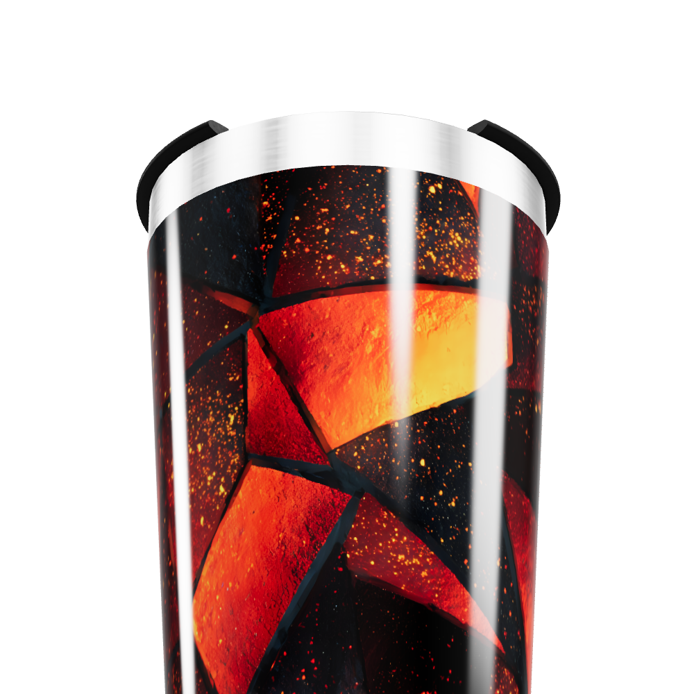 Copo Térmico - Estampa Geométrica Colorida