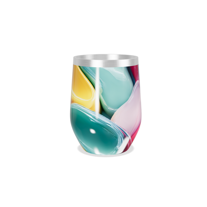 Copo Térmico Slim - Colorido Acrílico Moderno