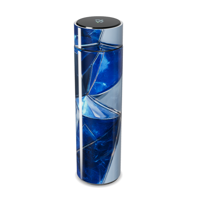 Garrafa Térmica Touch - Azul Vidro Digital