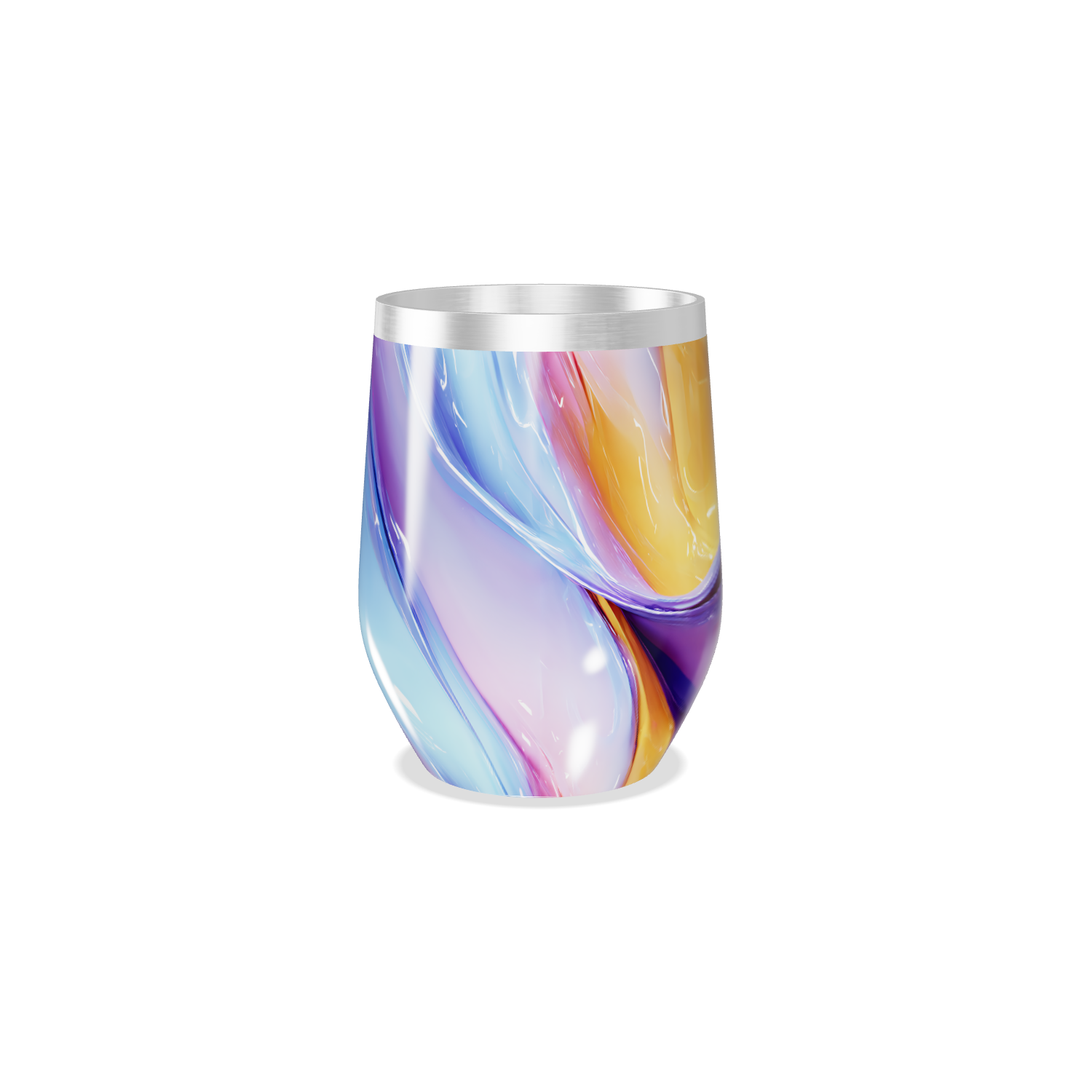 Copo Térmico Slim - Colorido Inox