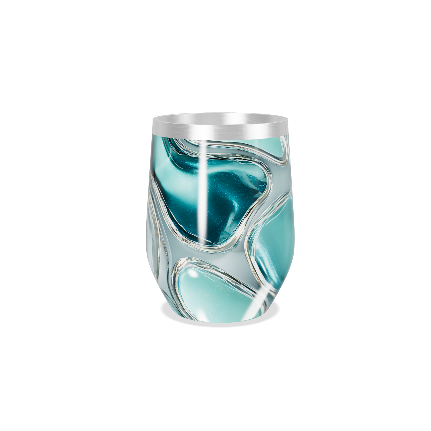 Copo Térmico Slim - Azul com Design Moderno