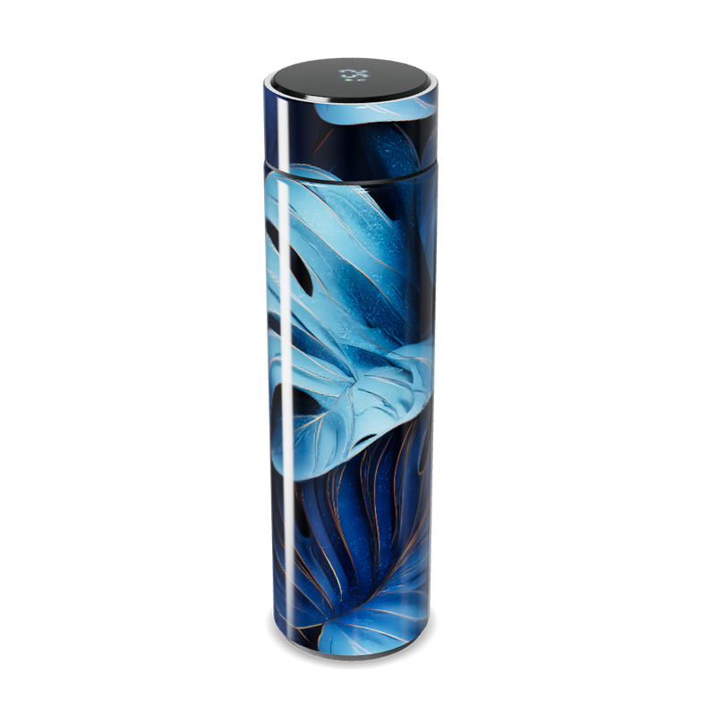 Garrafa Térmica Touch - Folhagem Azul