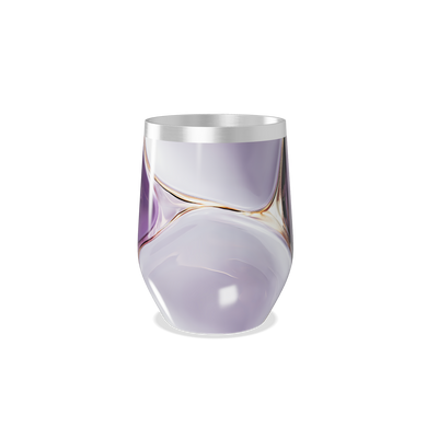 Copo Térmico Slim - Lilás Marmorizado Inox