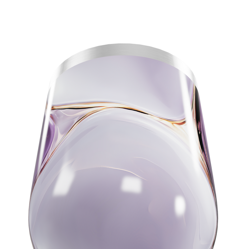 Copo Térmico Slim - Lilás Marmorizado Inox