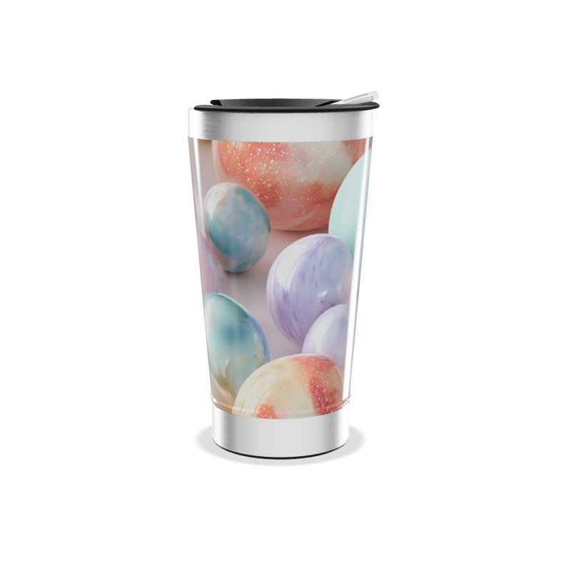 Copo Térmico - Estampa Bolhas Coloridas