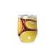Copo Térmico Slim - Design Abstrato Amarelo