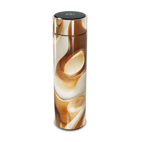 Garrafa Térmica Touch - Com estampa amadeirada