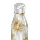 Garrafa Inox - Flores Brancas Elegante