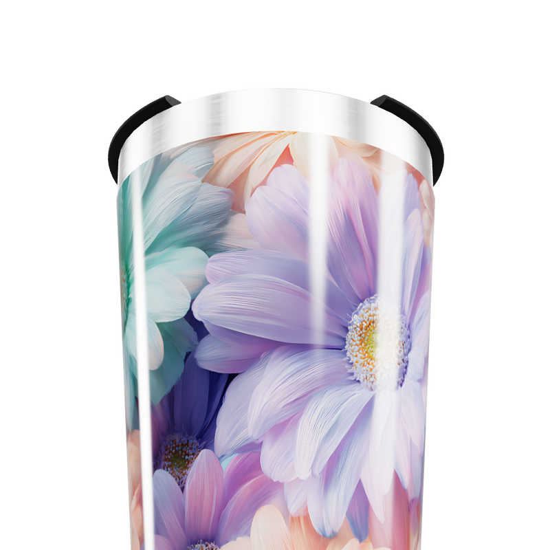 Copo Térmico - Estampa Floral Colorida