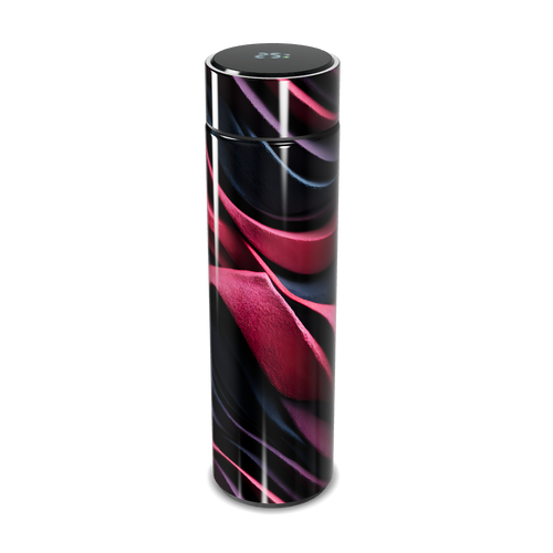 Garrafa Térmica Touch - Listras Coloridas