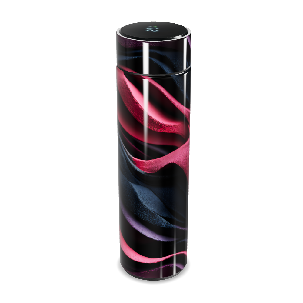 Garrafa Térmica Touch - Listras Coloridas