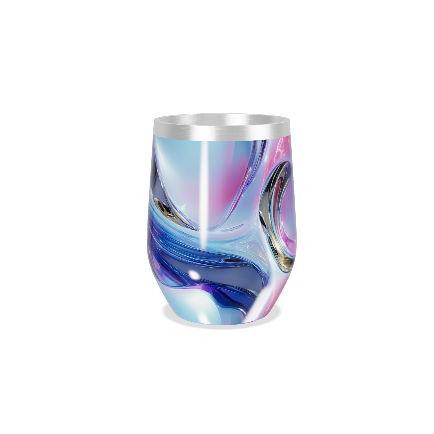 Copo Térmico Slim - Holográfico Multicolorido