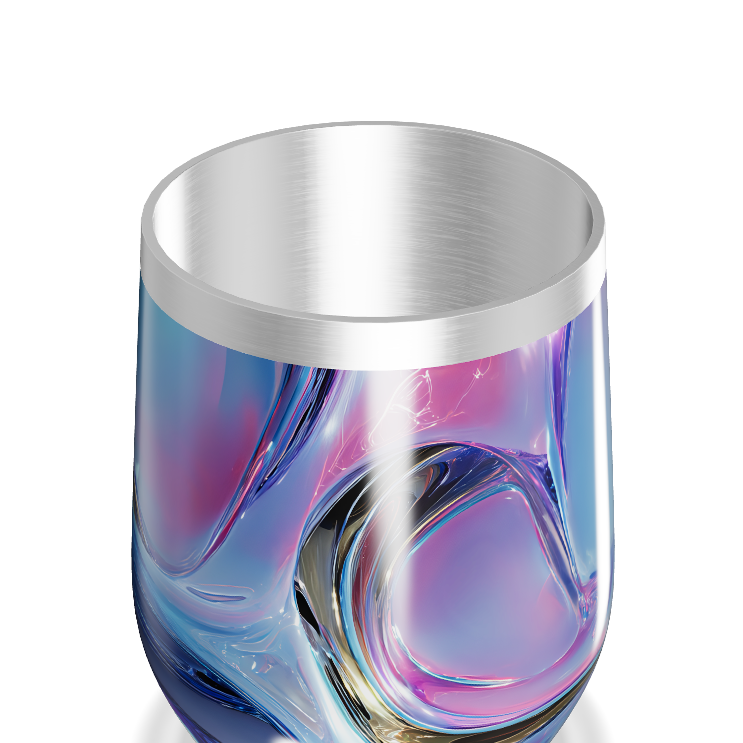 Copo Térmico Slim - Holográfico Multicolorido