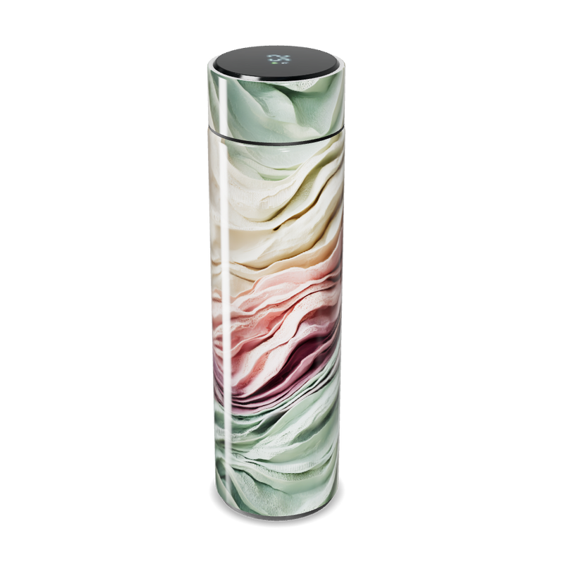 Garrafa Térmica Touch - Design Marmorizado Colorido