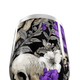 Copo Térmico Slim - Floral Preto e Roxo